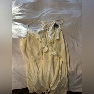 Forever 21 Cream Mini Dress